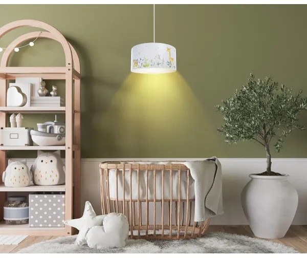 Lustră pe cablu pentru copii SWEET DREAMS 1xE27/60W/230V d. 30 cm