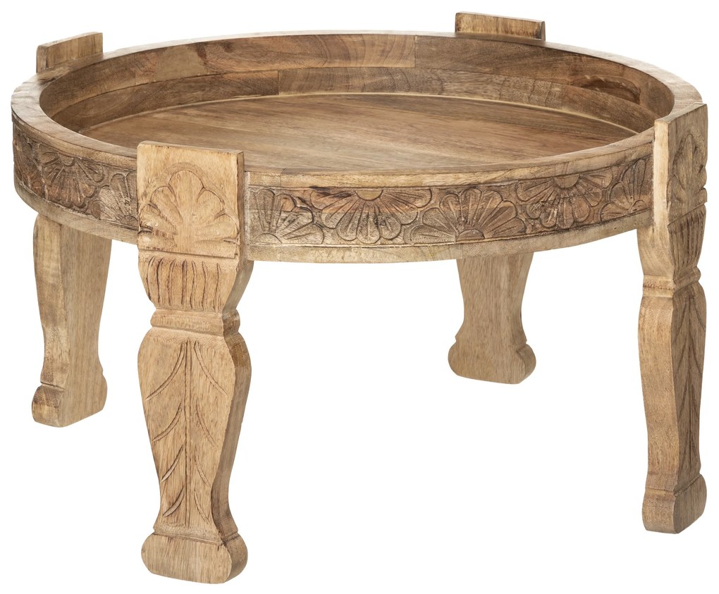 Masuta de cafea din lemn, 74 cm
