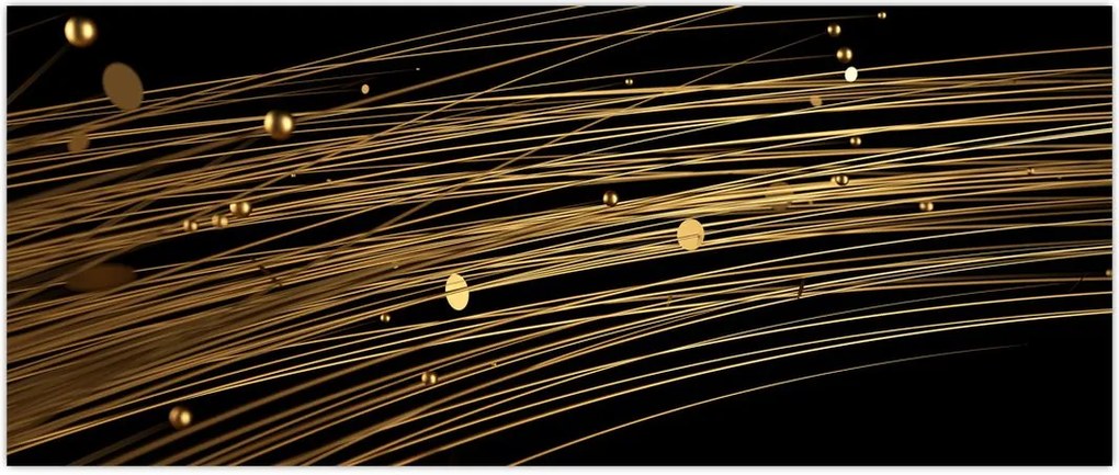 Tablou abstrat (120x50 cm)