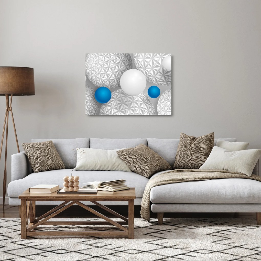 Tablou pe sticlă cu motiv 3D (70x50 cm)