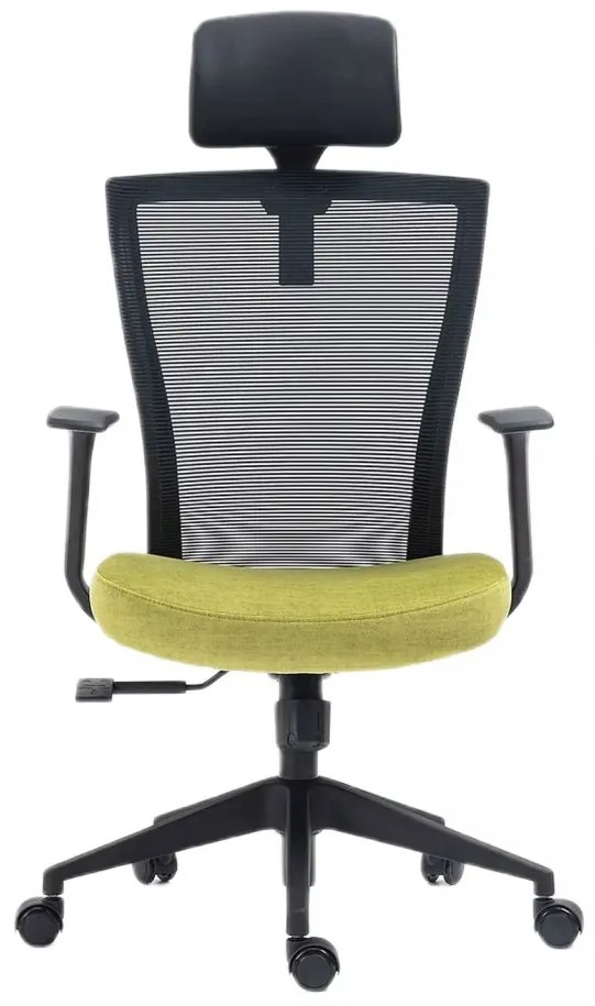 Scaun de birou Q328H negru/verde