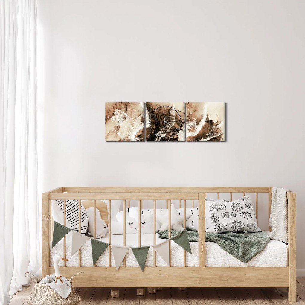 Tablou - Abstract (cu ceas) (90x30 cm)