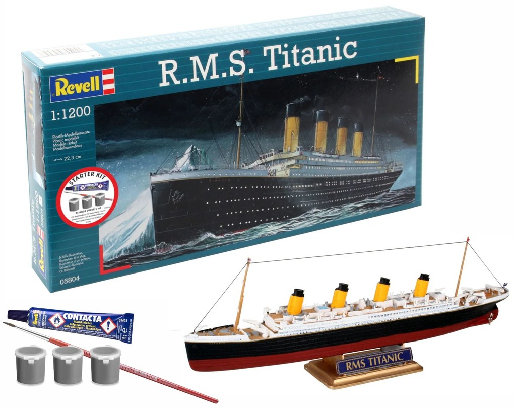 STARTER KIT R.M.S. TITANIC - REVELL (RV75804)