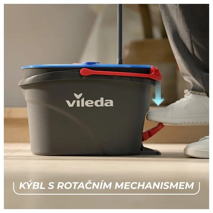 Mop rotativ cu găleată H2PrO – Vileda