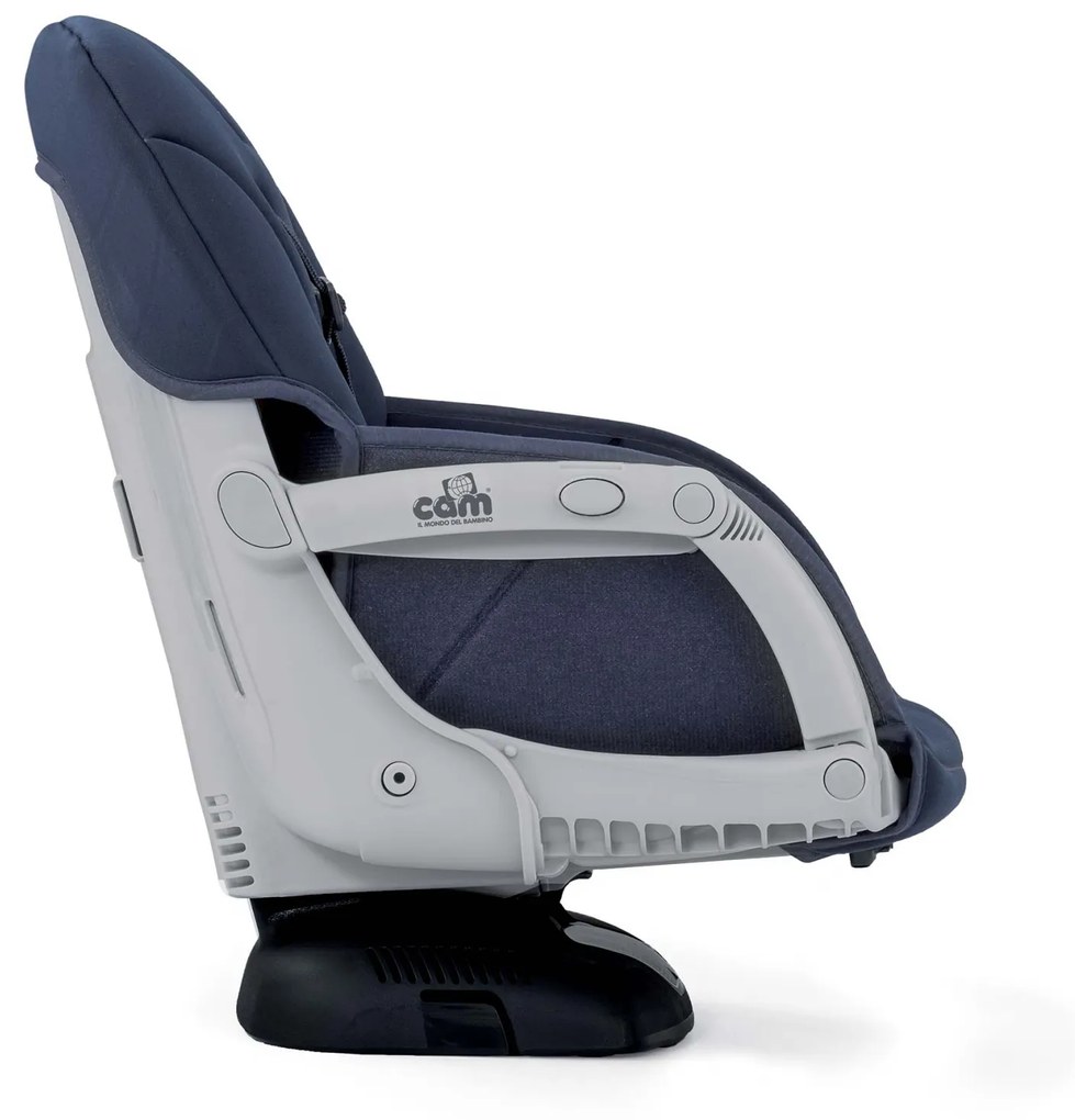 Scaun de Masa CAM   Seat Idea, Inaltime Ajustabila, Varsta 6-36 luni, Pliabil, Centura de Siguranta in 5 Puncte, Bej - gri