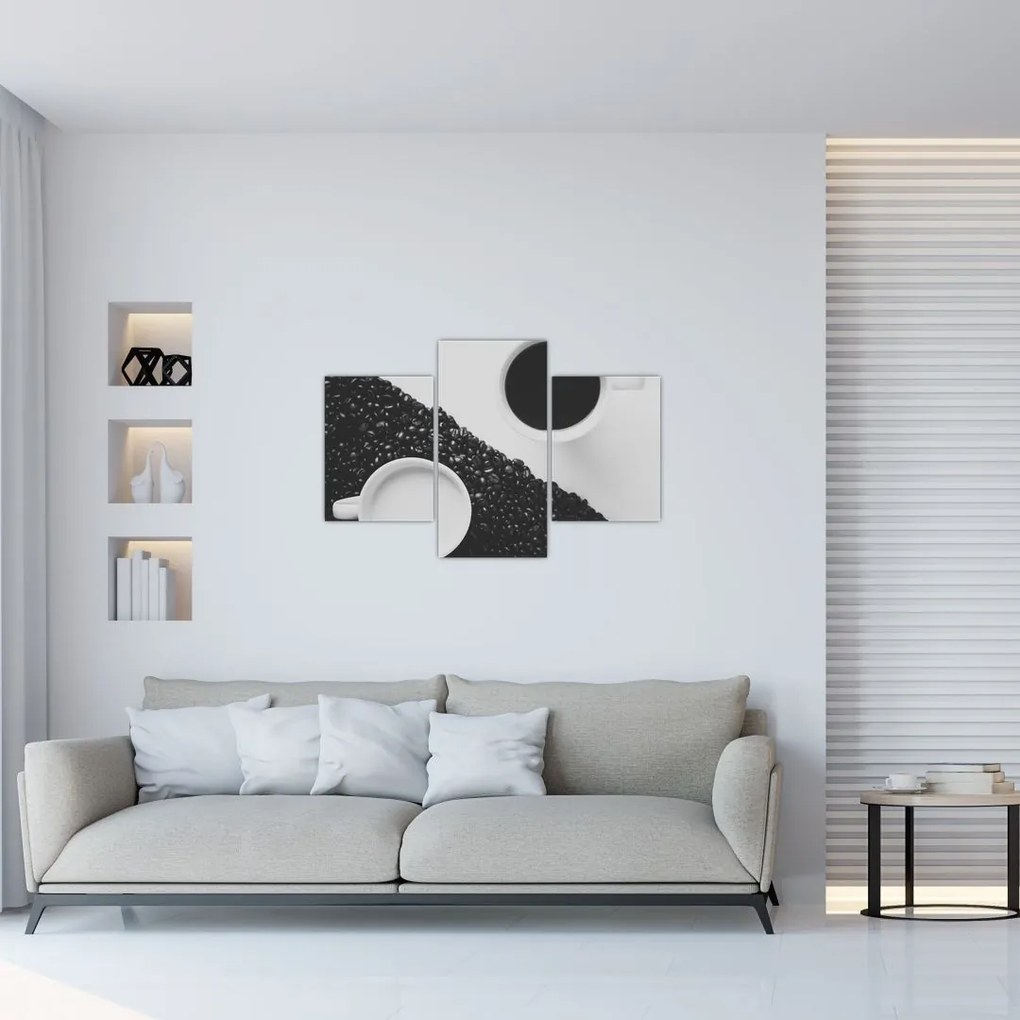 Tablou cu cafea (90x60 cm)