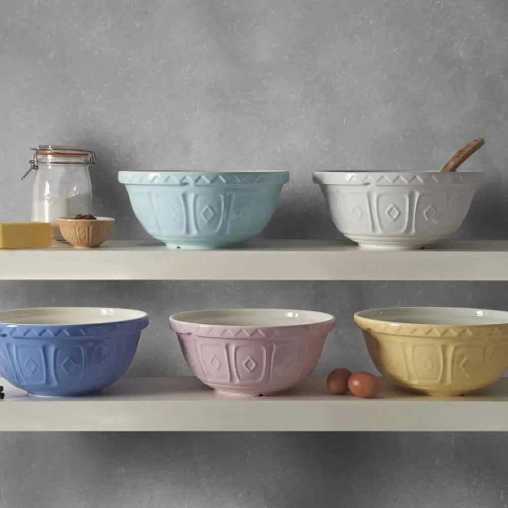 Bol albastru deschis din gresie ø 29 cm – Mason Cash