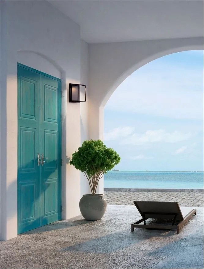 Aplica LED iluminat exterior decorativ, IP65, PRIVE H 25cm
