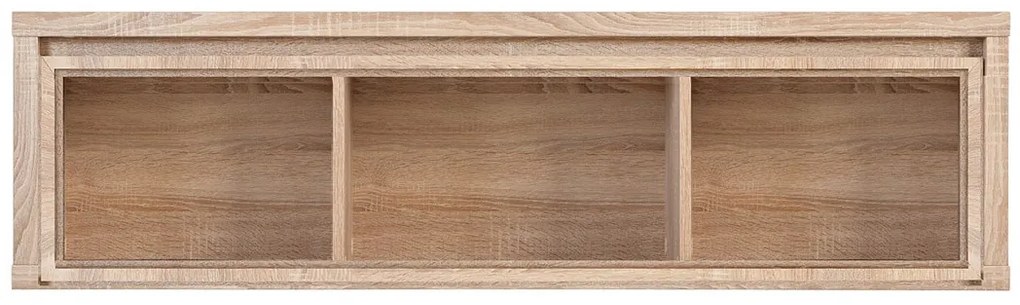 Vitrină suspendată Kaspian SFW1W/140 (stejar sonoma). Promo -27%. 798016