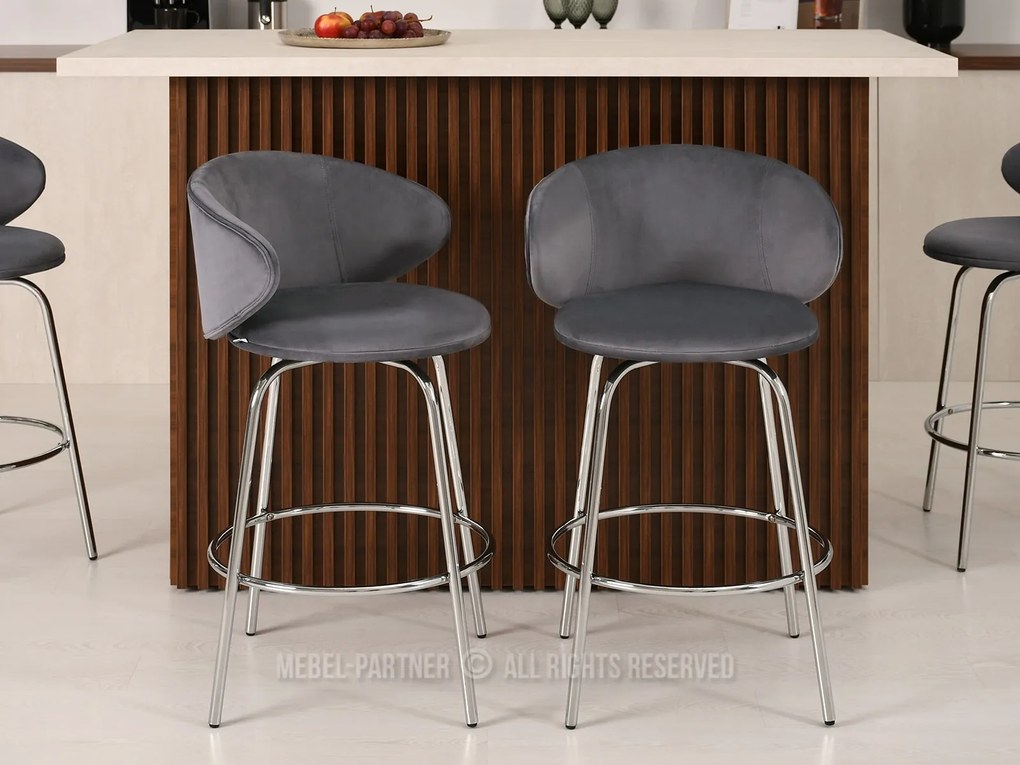 Scaun Jared (grafit + negru). 1110708