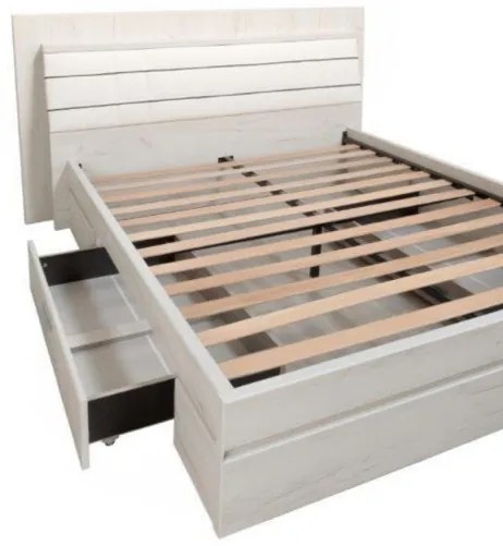 Set Mobila Dormitor Vanity Cu Pat 160 X 200 Cm, Dulap si 2 Noptiere