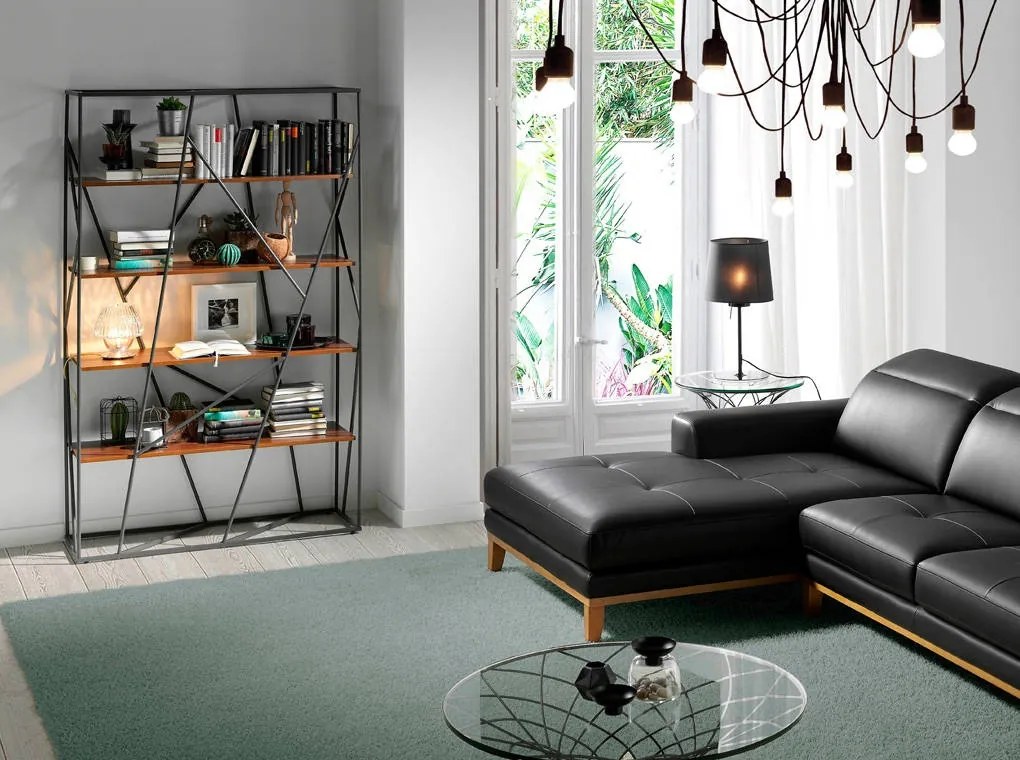 Raft modern design LUX Allan AC 3103-F6089-NOGAL