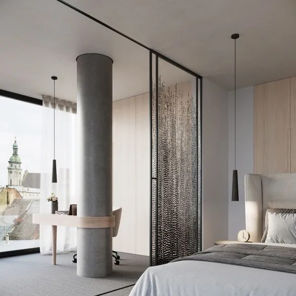 Lustră pe cablu Sollux SL.1355 ELECTRA 1xGU10/10W/230V beton/negru