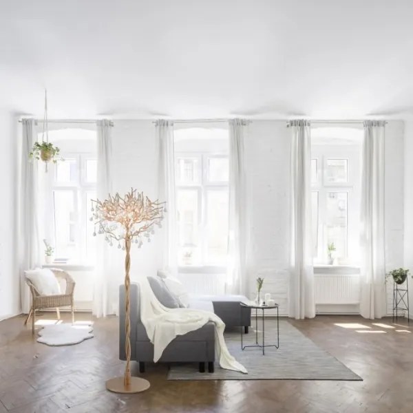 Lampadar ICICLE 5xG9/40W/230V cupru Paul Neuhaus 232-11