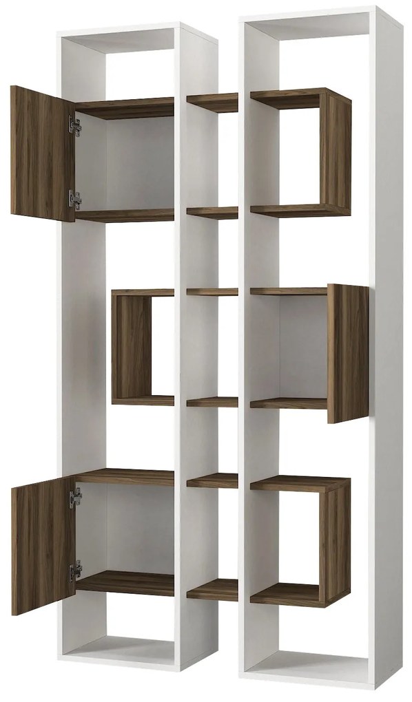 Raft Leonda - White, Walnut
