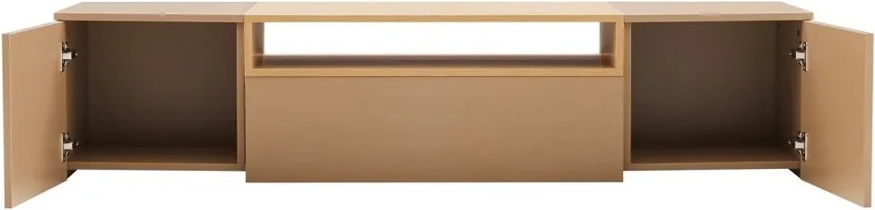 Comoda TV suspendata LOFT 160cm natur/ greige