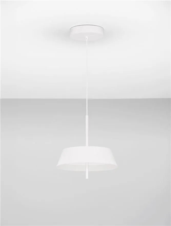 Lustra LED suspendata VELIO alb 35cm