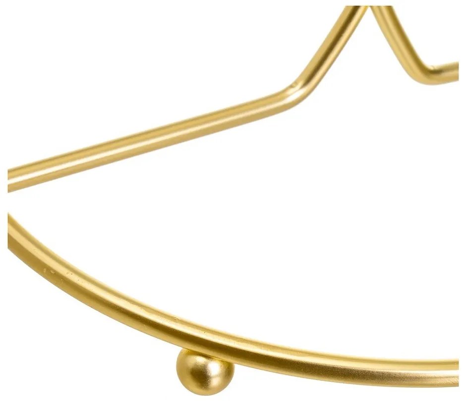 Suport vertical pentru prosoape de bucătărie din hârtie auriu din metal ø 16 cm – Casa Selección