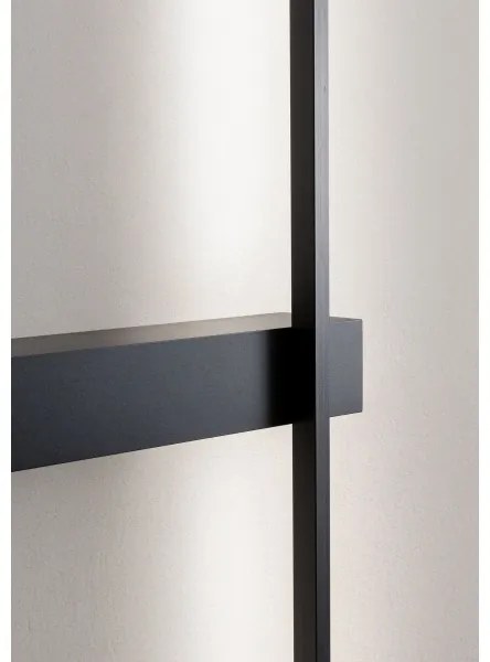 Redo 01-2480 - Aplica de perete LED TANGENT LED/14W/230V 3000K negru