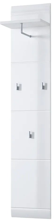 Cuier de perete alb cu raft Adana – Germania