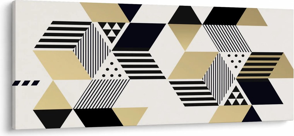 Tablou - Forme geometrice N⁰1 (120x50 cm)