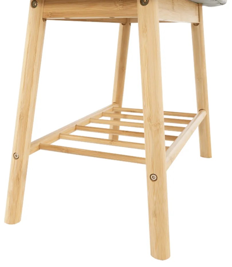 Laviţă, bambus natural/gri, LAVIDA TYP 1