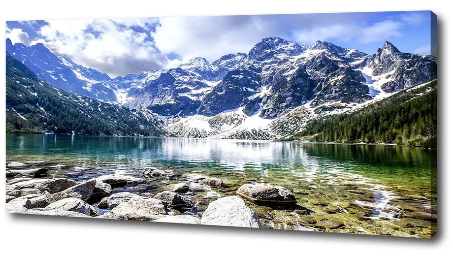 Tablou pe pânză canvas Marine ochi tatry