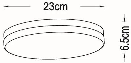 Plafonieră LED pentru baie Lucide 79111/24/30 BISKIT LED/12W/230V IP44 negru