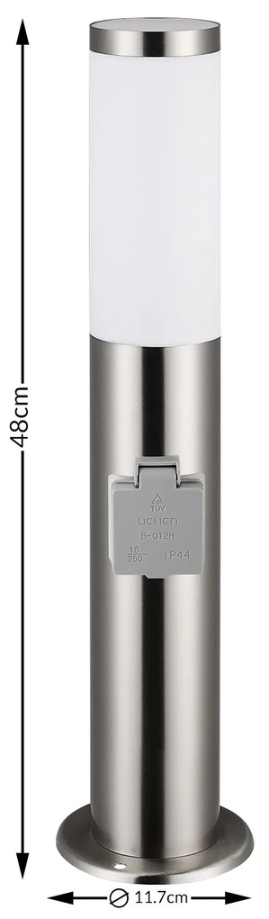 Deuba Lampa de exterior Dahlia cu soclu
