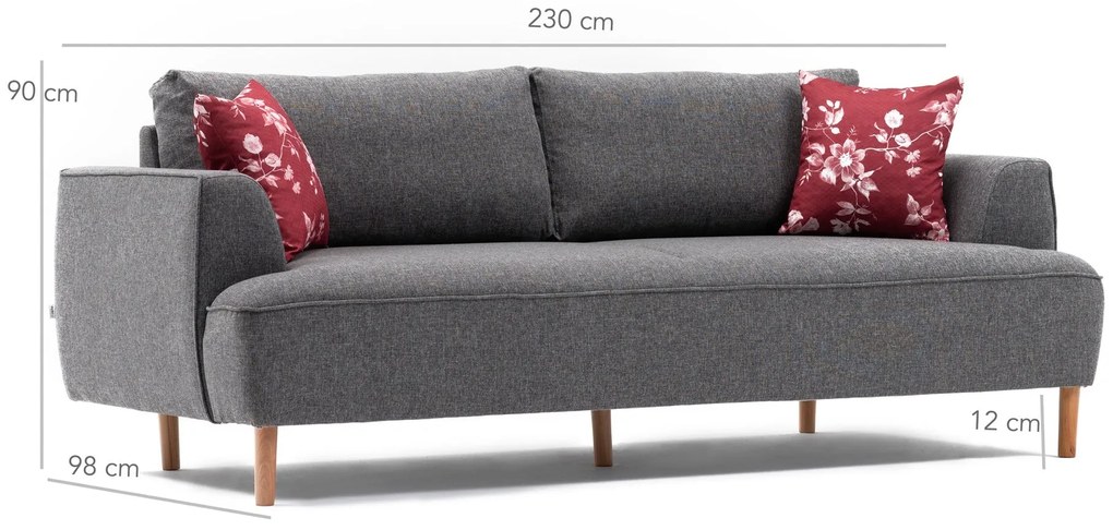 Canapea Felix Extra Soft Sofa - Dark Grey