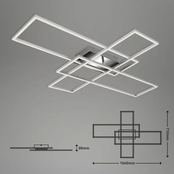 Lustră LED dimabilă aplicată FRAME LED/50W/230V Briloner