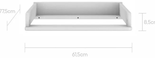 Zona de infasat Ines alba H8,5 cm