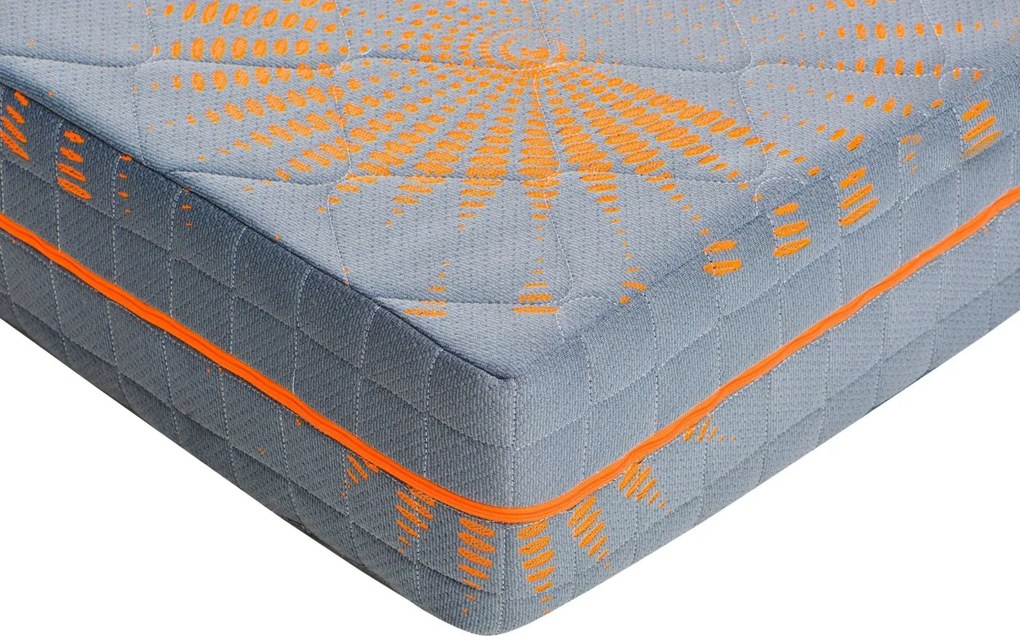 Saltea din spumă Orange Sport 120×200 cm, fermitate medie spre moale, 20 cm înălțime