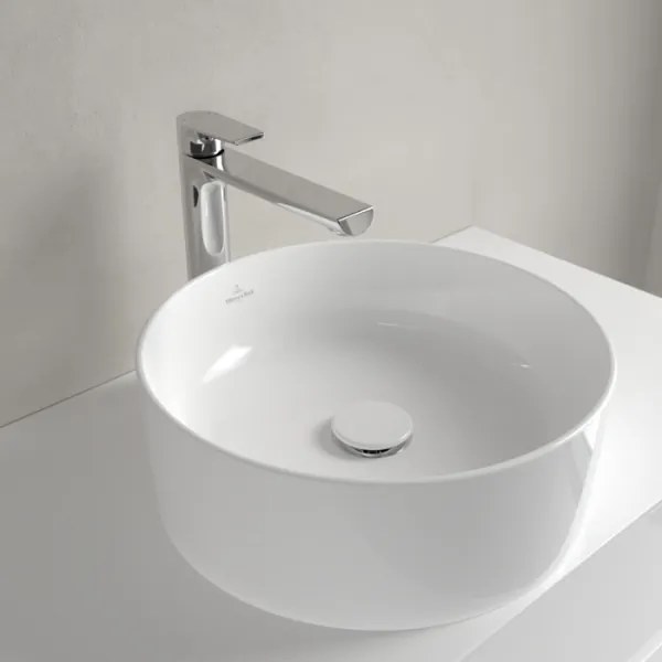 Villeroy & Boch Lavoar COLLARO pentru blat Ø 40 cm, ceramică, alb - 4A1840R1