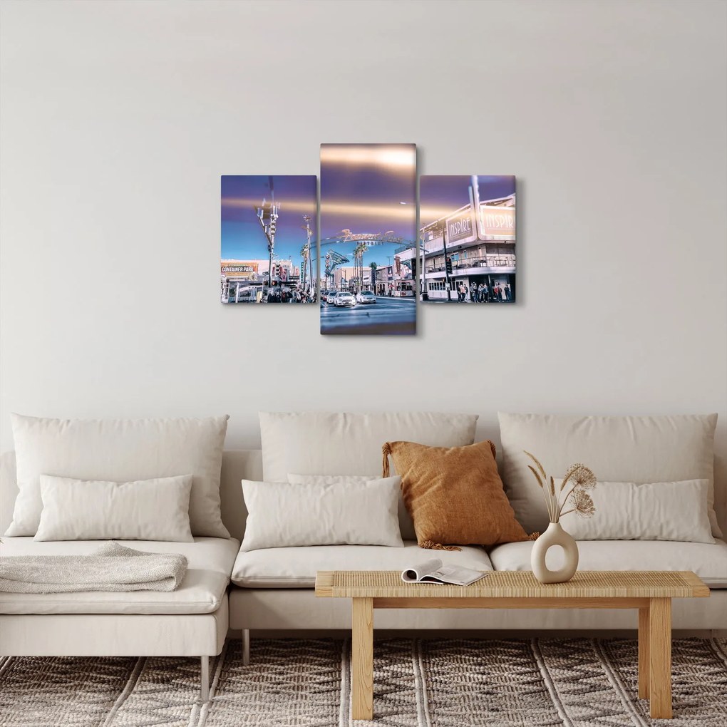 Tablou cu strada în Las Vegas (90x60 cm)