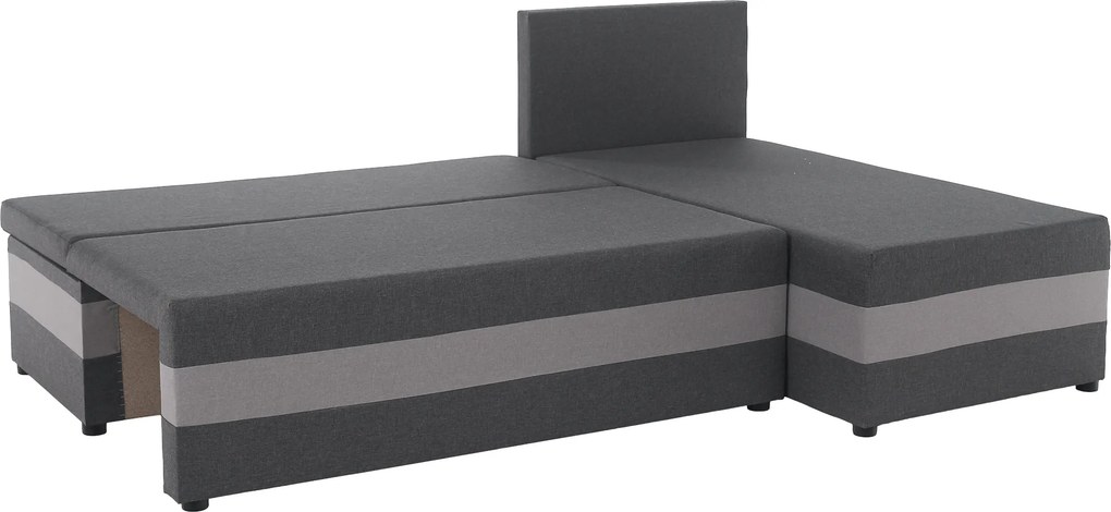 Set de canapea universal, gri/gri deschis, PAGI COLţ UNI