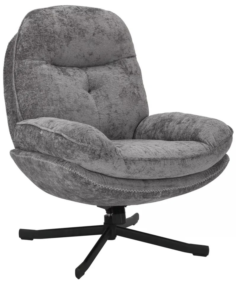 Fotoliu Harper gri/negru Tap.240