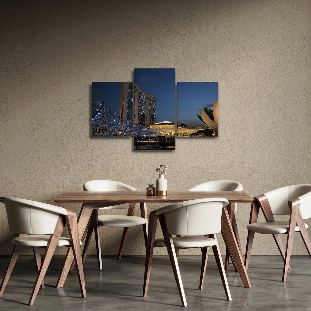 Tablou cu metropolă modernă (90x60 cm)