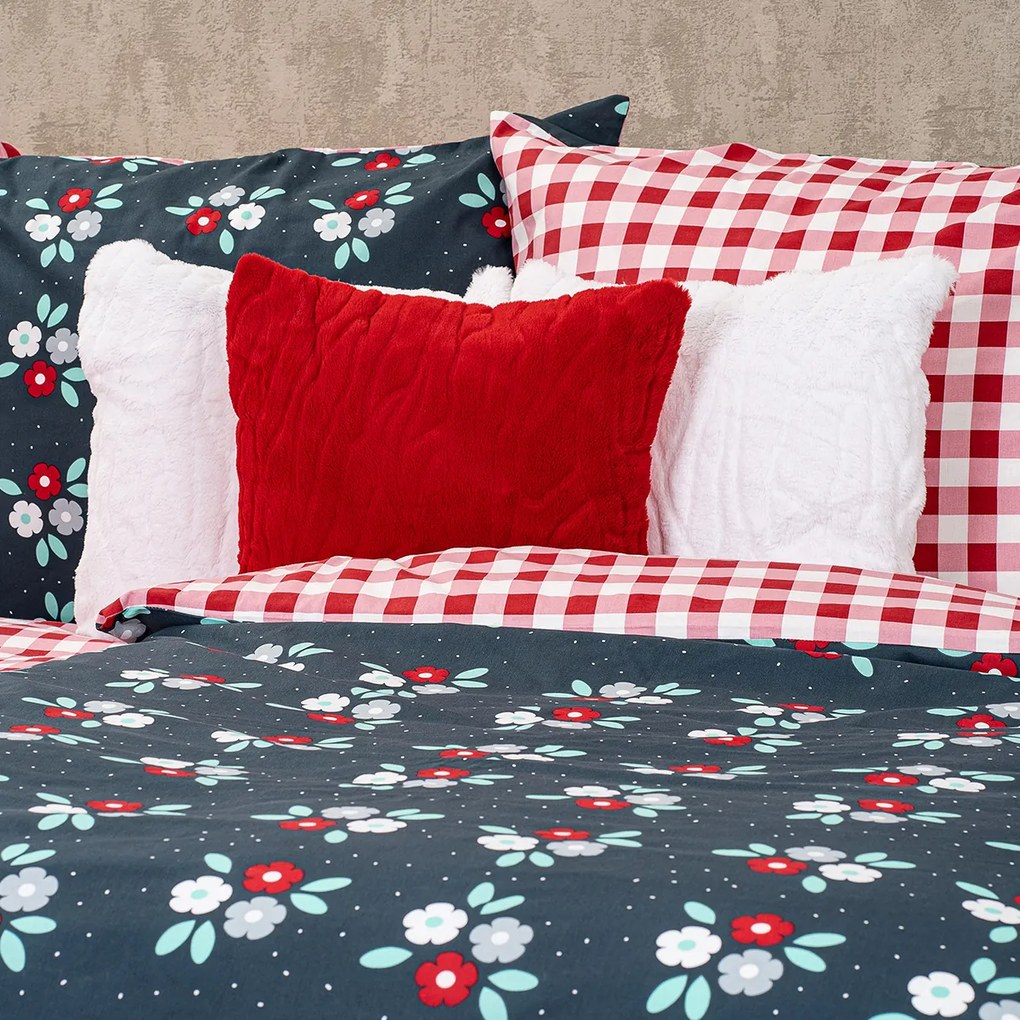 Lenjerie de pat 4Home Country, din bumbac, 140 x 220 cm, 70 x 90 cm