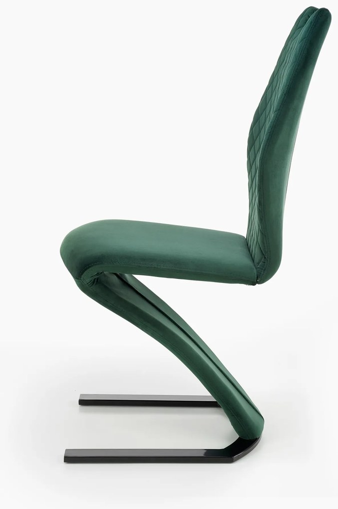 Scaun de sufragerie Klamgan (verde închis). 1039676