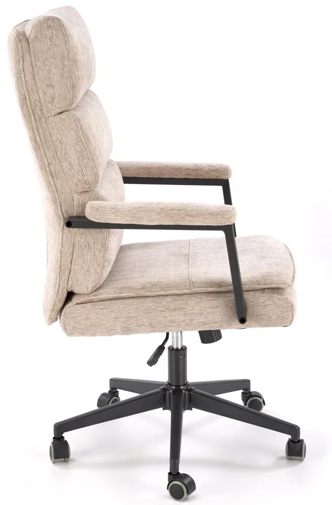 Scaun de birou Adriano stofa bej H110 cm