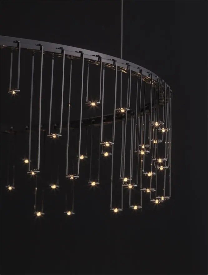 Lustra LED design ambiental deosebit Stellar 80cm