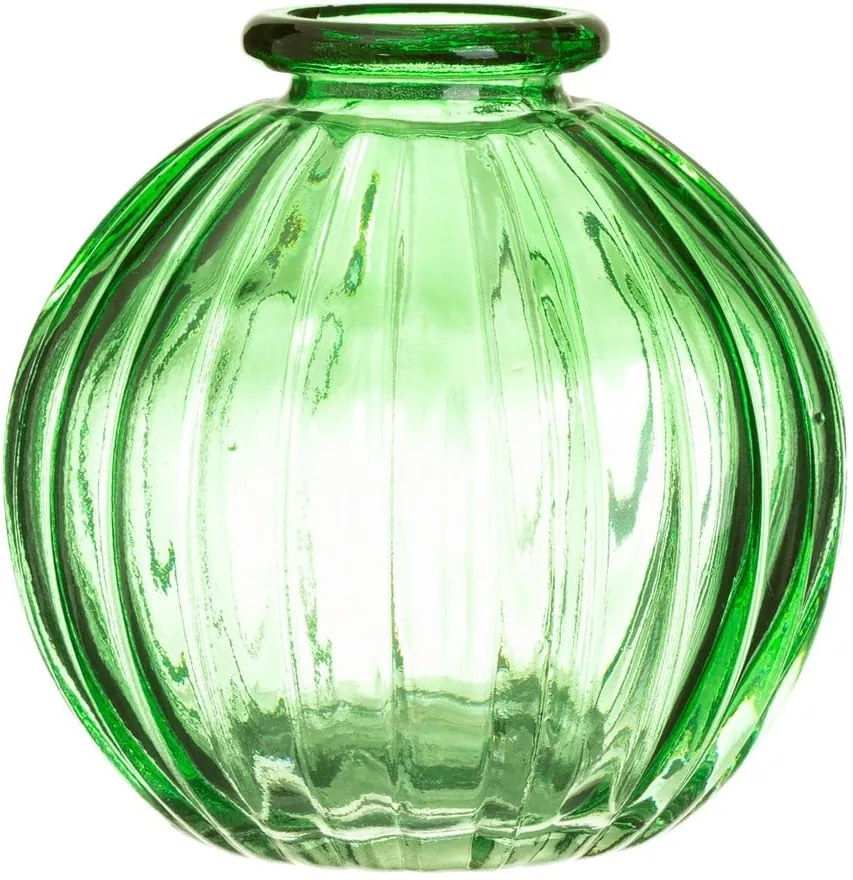 Set 3 vaze din sticlă Sass & Belle Bud, verde