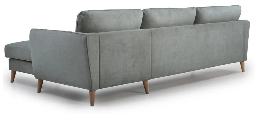 Colțar gri (cu șezlong pe partea dreaptă) Oslo - Scandic