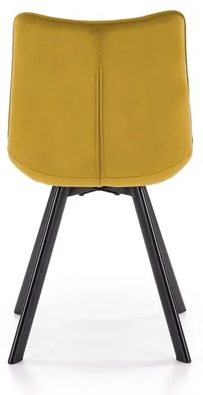 Scaun de bucaterie Jordan, galben