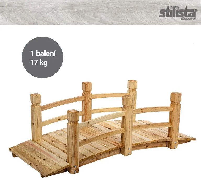 Pod de grădină din lemn, 150 x 67 x 55 cm, capacitate de înc