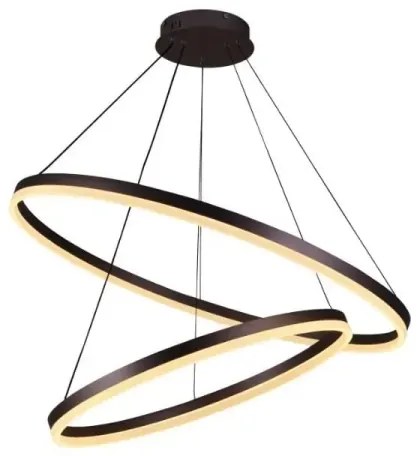 Lustră LED dimabilă pe cablu LED/100W/230V 3000-6500K + telecomandă