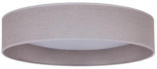 Plafonieră LED Duolla ROLLER LED/24W/230V d. 45 cm gri deschis