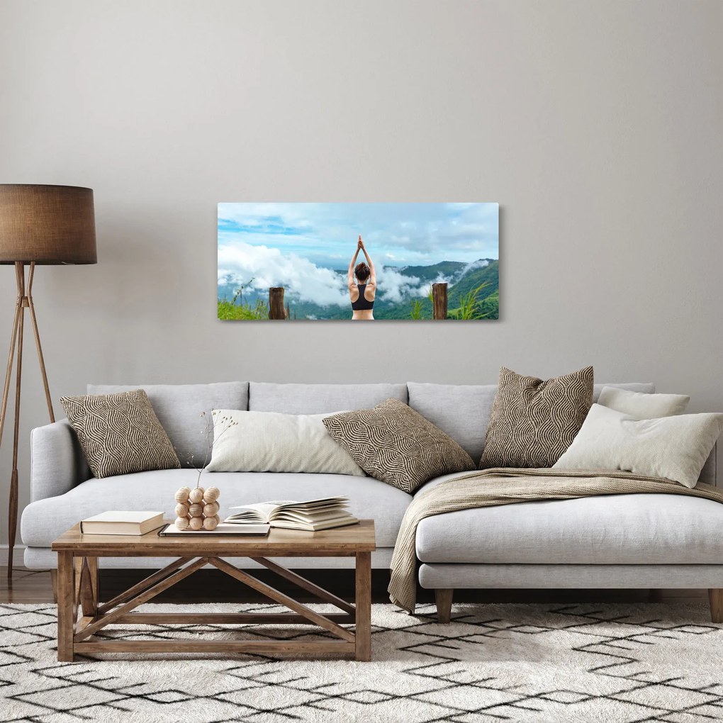 Tablou - Yoga (120x50 cm)