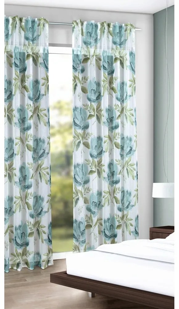 Draperie verde-albastră 135x245 cm – Sehlbach